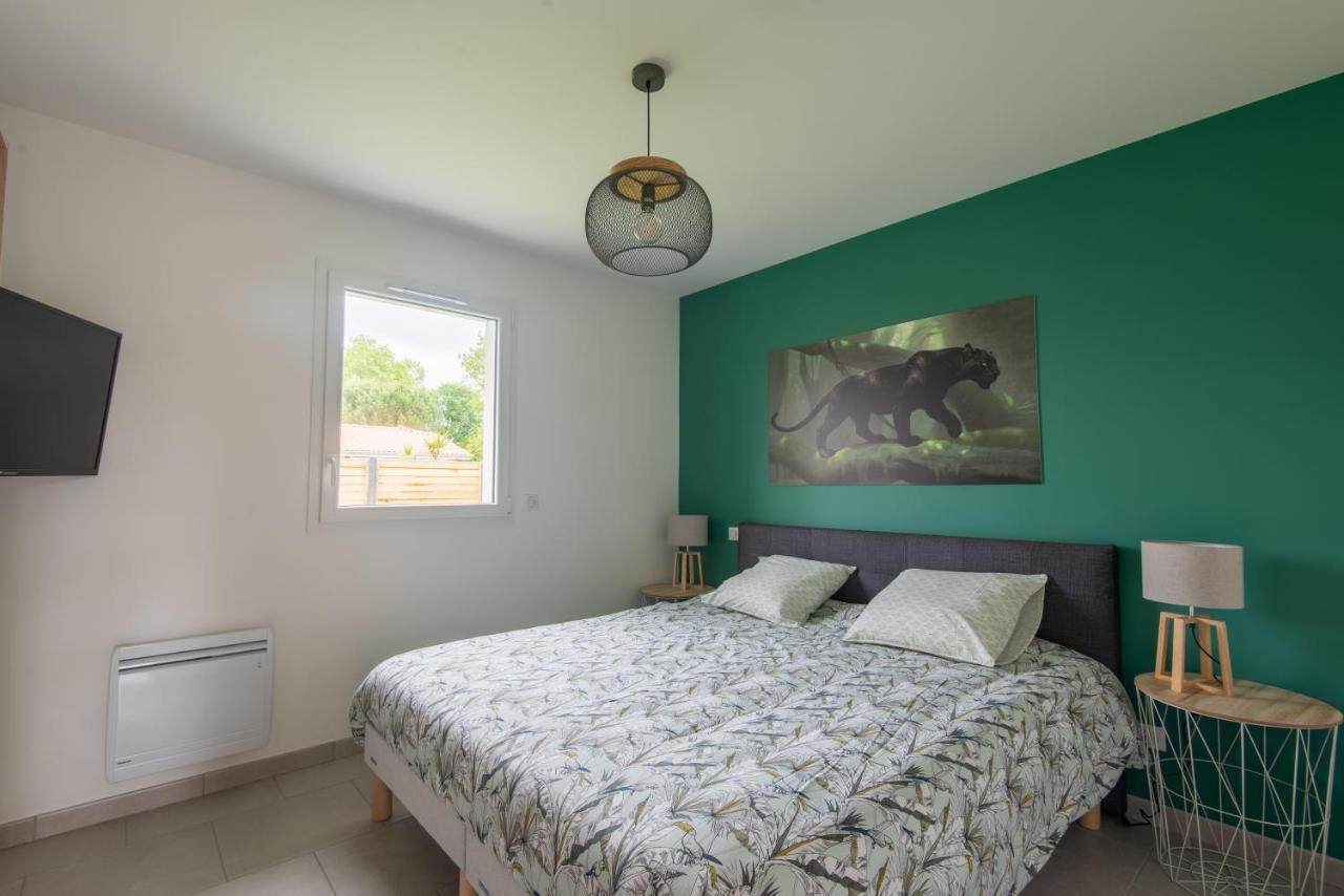 ביסקארוס Maison Avec Jacuzzi מראה חיצוני תמונה