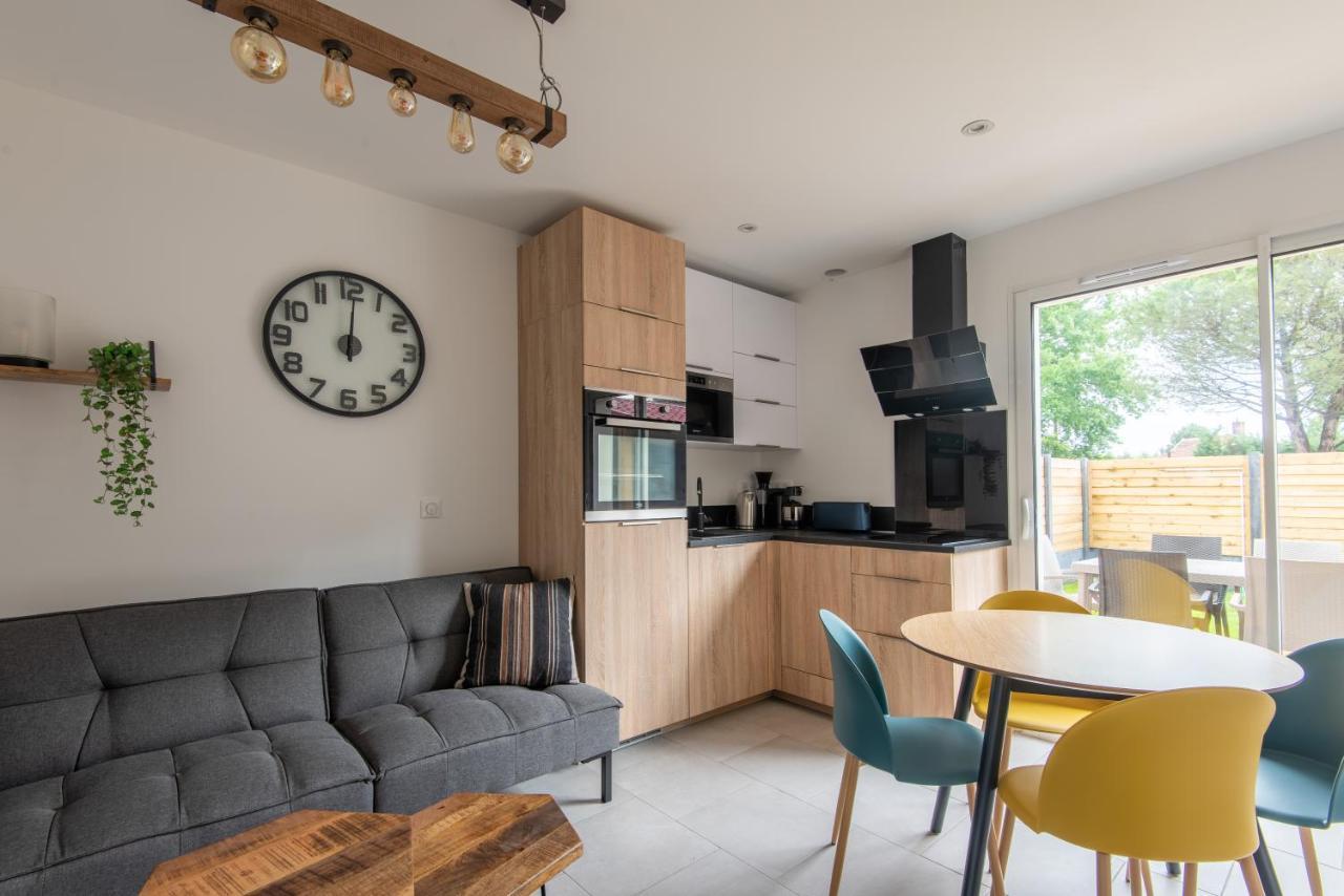 ביסקארוס Maison Avec Jacuzzi מראה חיצוני תמונה